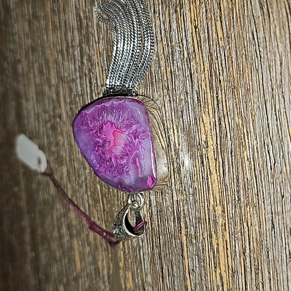 New Pink Solar Quartz Pendant - Picture 3 of 7